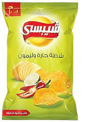 شيبسي شطة والليمون - 10 ج